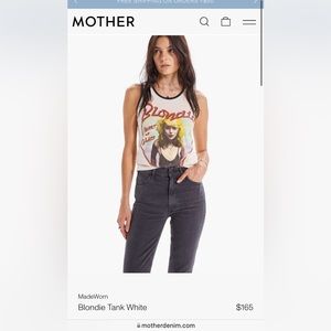Mother/Madeworn - Blondie tank